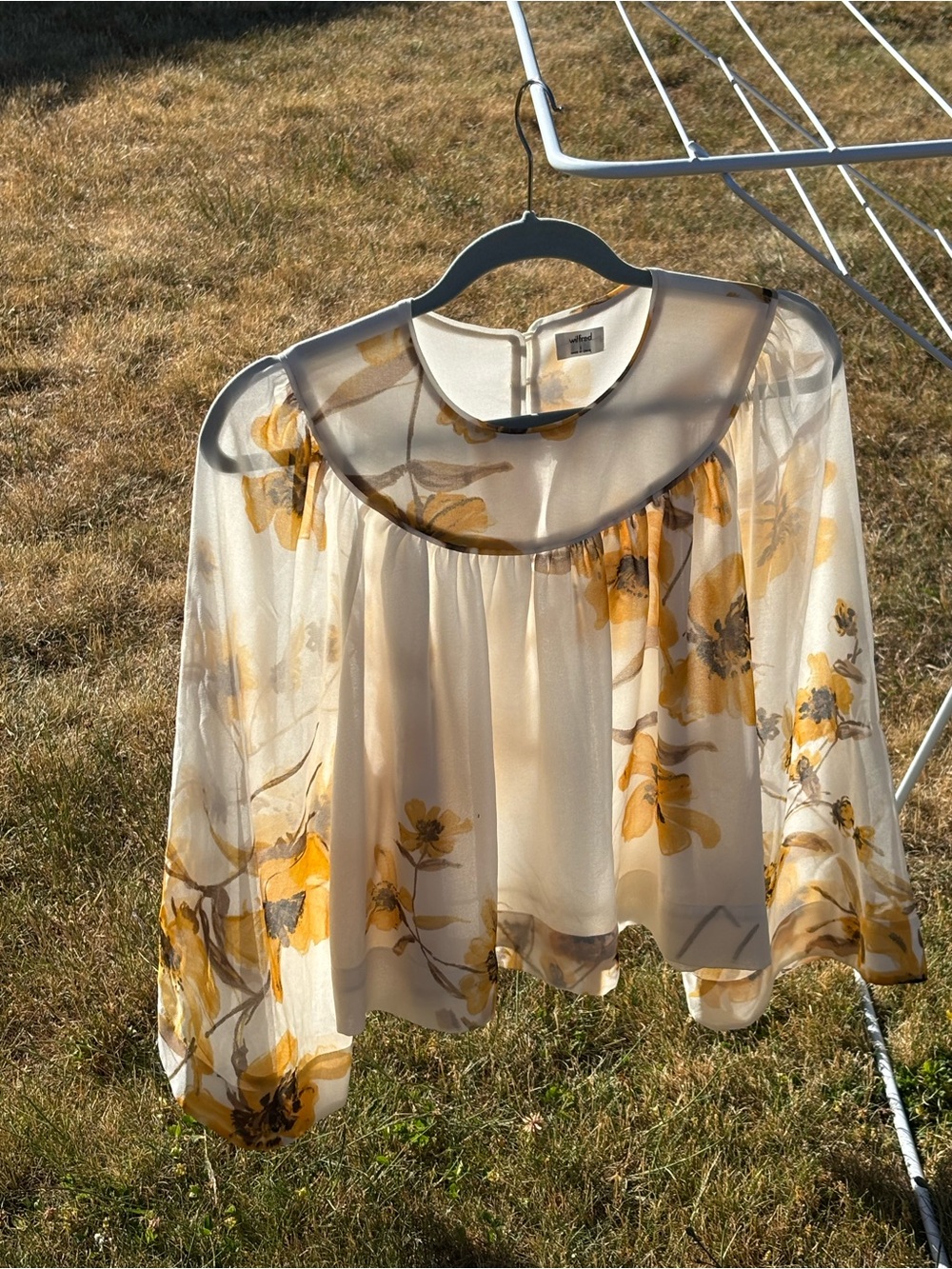 Wilfred | Long Sleeve Blouse | Soft Dreamy Florals